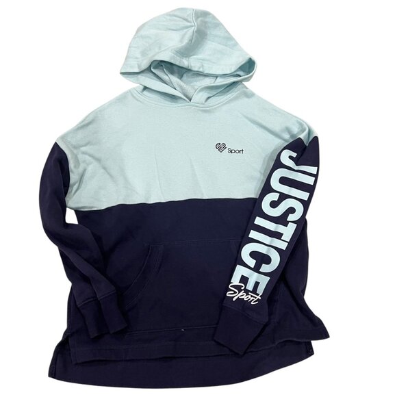 Justice Girls Hoodie Jeans Leggings Denim Jacket & Long Sleeve Shirt Bundle M/10 - Picture 3 of 4